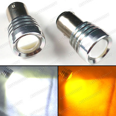 Dual Color High Power LED Switchback Turn Signal Lights 1157 2357 BA15s