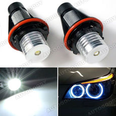 3W High Power BMW Angel Eyes LED Lights Ring Marker BMW 5 6 7 Series X3 X5
