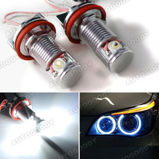 6W High Power BMW Angel Eyes LED Lights Ring Marker H8