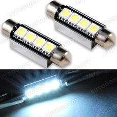 41mm Error Free Festoon LED Bulbs with Built-in Load Resistors