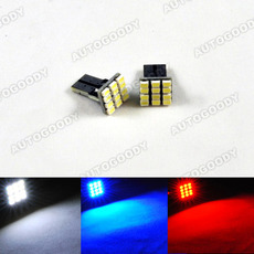 T10 Wedge Light LED Bulbs 12-SMD