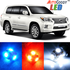 Premium Interior LED Lights Package Upgrade for Lexus LX570 (2008-2015)
