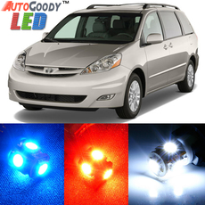 Premium Interior LED Lights Package Upgrade for Toyota Sienna (2004-2010)