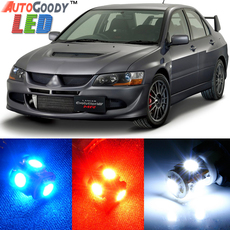 Premium Interior LED Lights Package Upgrade for Mitsubishi Lancer Evolution 8 9 (2003-2007)