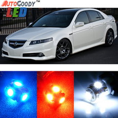 Premium Interior LED Lights Package Upgrade for Acura TL (2004-2008)