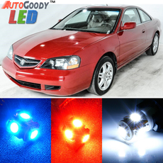 Premium Interior LED Lights Package Upgrade for Acura CL (2001-2003)