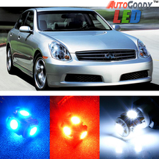 Premium Interior LED Lights Package Upgrade for Infiniti G35 (2003-2006)