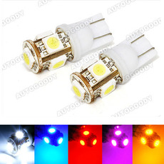 T10 Wedge LED Bulbs 5-SMD