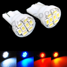 T10 LED Bulbs for License Plate Lights 8-SMD