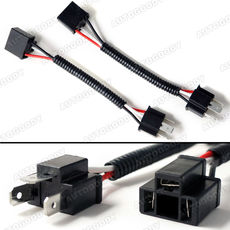 H4 9003 Wiring Harness Socket Wire Connector Plug