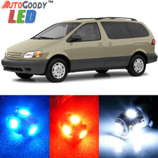 Premium Interior LED Lights Package Upgrade for Toyota Sienna (1998-2003)