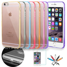 Slim Transparent Crystal Clear Hard TPU Case Cover for iPhone 6 / 6 Plus #49