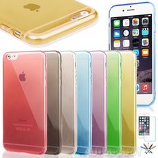 0.3mm Ultra Thin Semi Transparent Soft Gel Case for iPhone 6 (4.7") #48