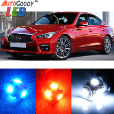 Premium Interior LED Lights Package Upgrade for Infiniti Q50 Q60 (2014-2017)