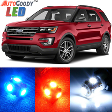 Premium Interior LED Lights Package Upgrade for Ford Explorer (2011-2017)
