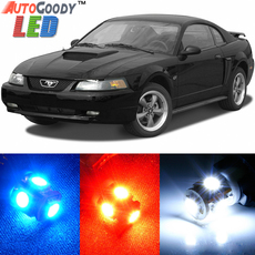 Premium Interior LED Lights Package Upgrade for Ford Mustang (1994-2004)