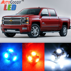 Premium Interior LED Lights Package Upgrade for Chevrolet Silverado (2007-2013)