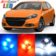 Premium Interior LED Lights Package Upgrade for Dodge Dart (2013-2016)