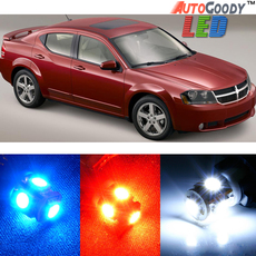 Premium Interior LED Lights Package Upgrade for Dodge Avenger (2011-2014)