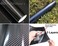 5D Premium HIGH GLOSS Black Carbon Fiber Vinyl Wrap Bubble Free Air Release