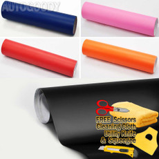 Premium Matte Flat Color Vinyl Film Wrap Sticker Decal Bubble Free Air Release