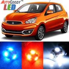 Premium Interior LED Lights Package Upgrade for Mitsubishi Mirage (2014-2017)