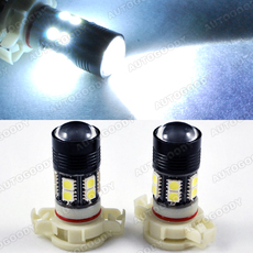 5202 5201 H16 PSX24W Super Bright High Power CREE LED Bulbs for DRL Fog Lights 15W