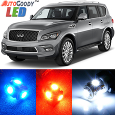 Premium Interior LED Lights Package Upgrade for Infiniti QX56 QX80 (2011-2017)